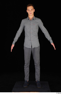  Alessandro Katz black shoes business dressed grey shirt grey trousers standing whole body 0001.jpg